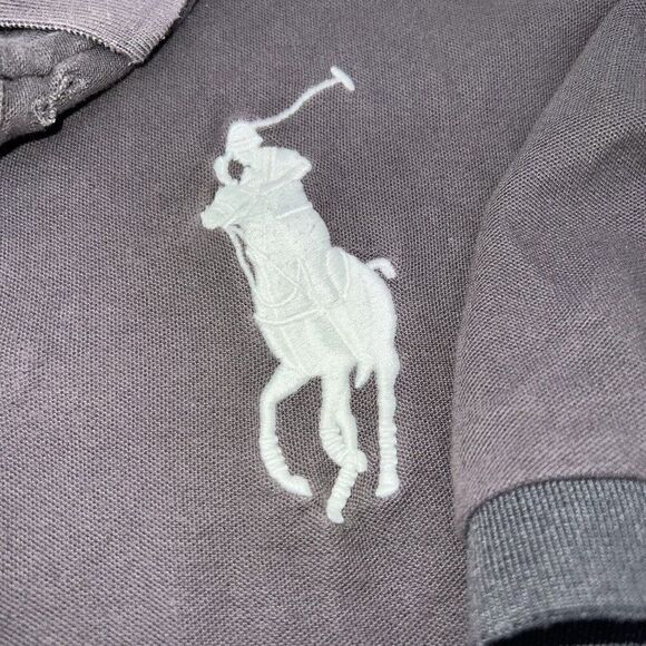 Polo Ralph Lauren Big Pony Short Sleeve Shirt Size 2X  Gray - Picture 3 of 4